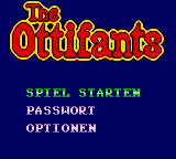 Заставка игры Ottifants, The